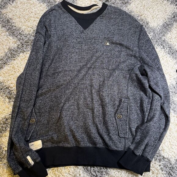 VTG 1999 Rocawear Mens Sweater Knitted‎ Crew Classic Pullover Black/Gray 2XL - Picture 1 of 8